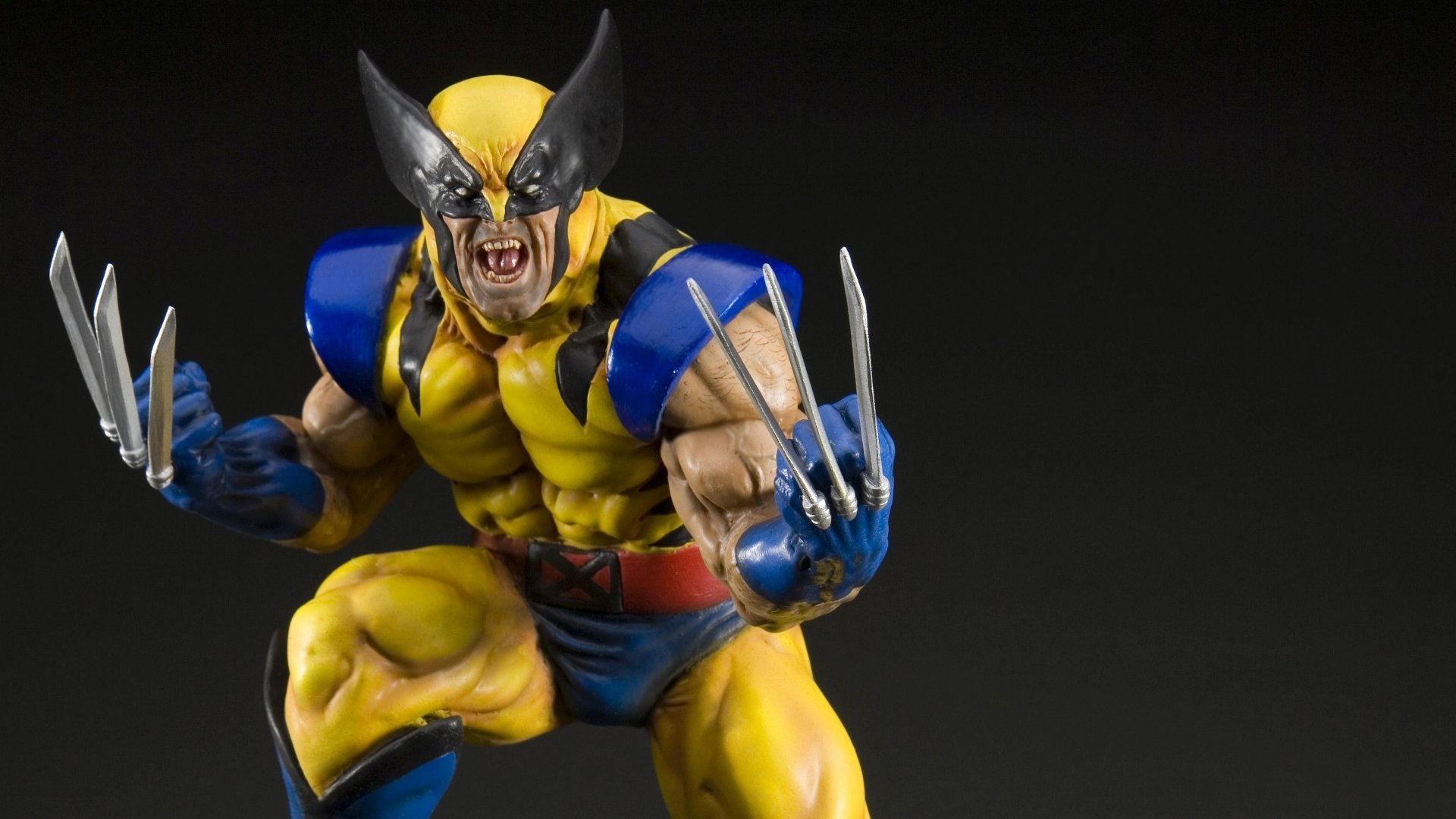 Download Figurine Comic Wolverine 4k Ultra HD Wallpaper