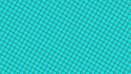 HD desktop wallpaper featuring a pattern of turquoise circles on a deeper blue background.