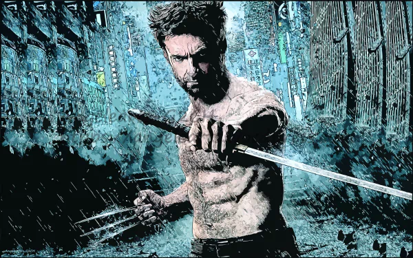 Comic Wolverine HD Desktop Wallpaper | Background Image
