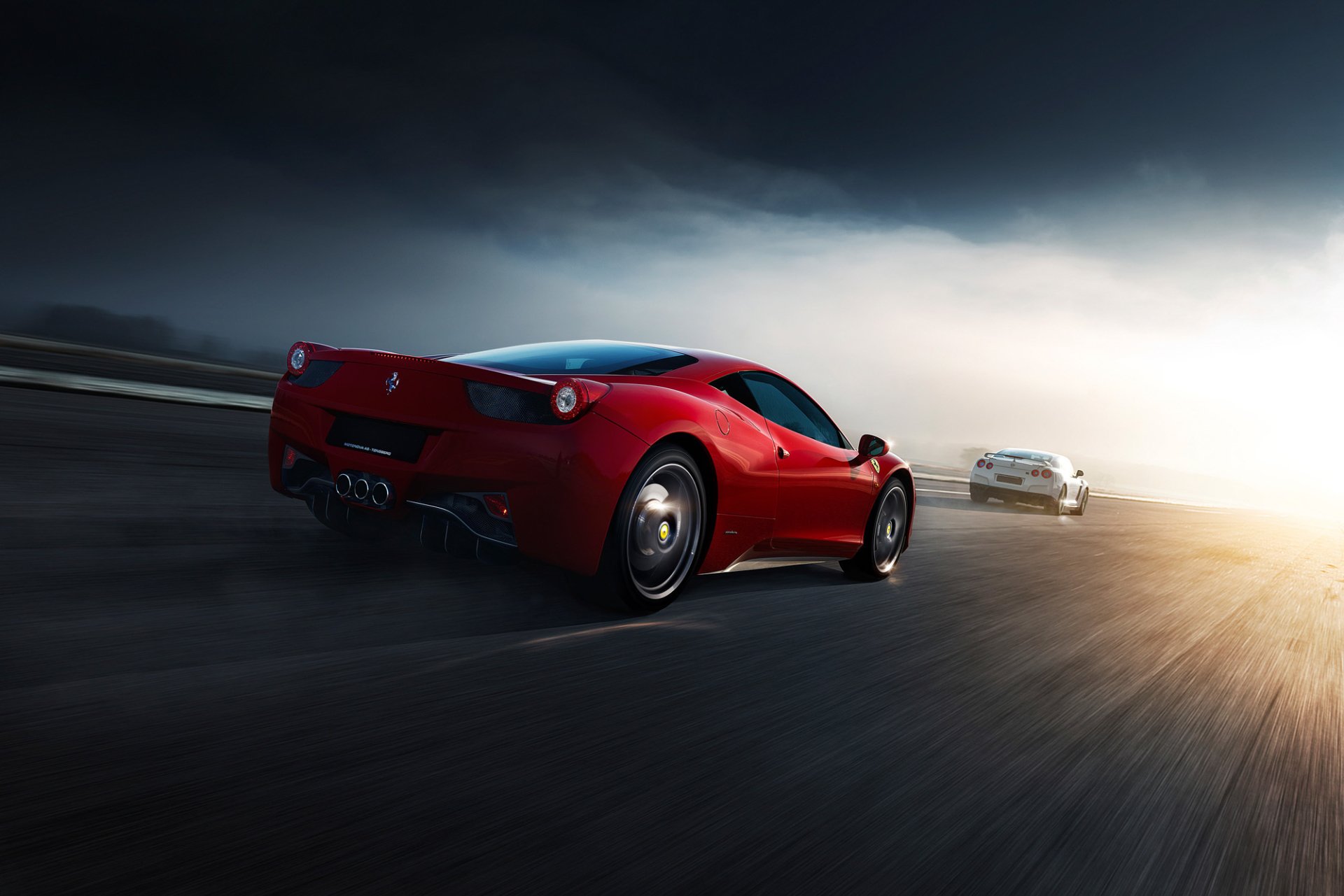 Download Car Supercar Ferrari Vehicle Ferrari 458 Italia HD Wallpaper