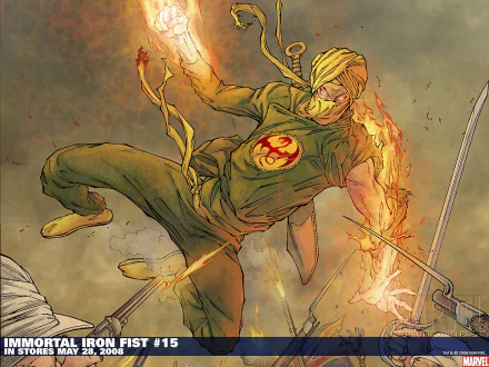Iron Fist (Marvel Comics) Comic immortal iron fist HD Desktop Wallpaper | Background Image