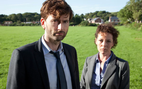 David Tennant Olivia Colman TV Show Broadchurch HD Desktop Wallpaper | Background Image