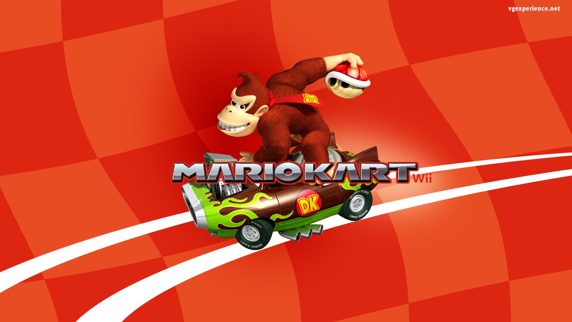 Download Video Game Mario Kart Wii HD Wallpaper