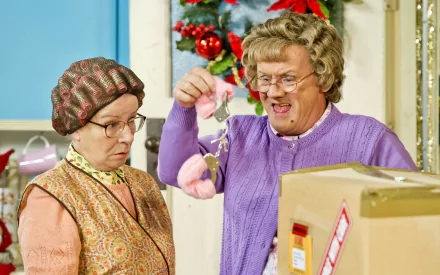 Christmas TV Show Mrs Brown's Boys Christmas Special 2014 HD Desktop Wallpaper | Background Image