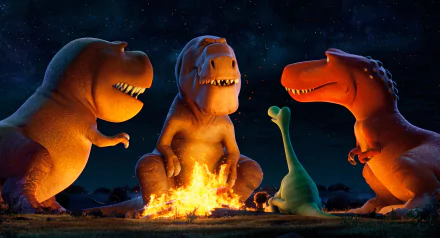Spot (The Good Dinosaur) Arlo (The Good Dinosaur) Pixar Disney dinosaur movie The Good Dinosaur HD Desktop Wallpaper | Background Image
