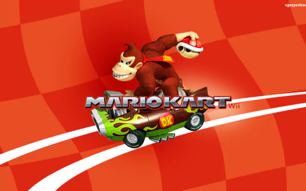 video game Mario Kart Wii HD Desktop Wallpaper | Background Image