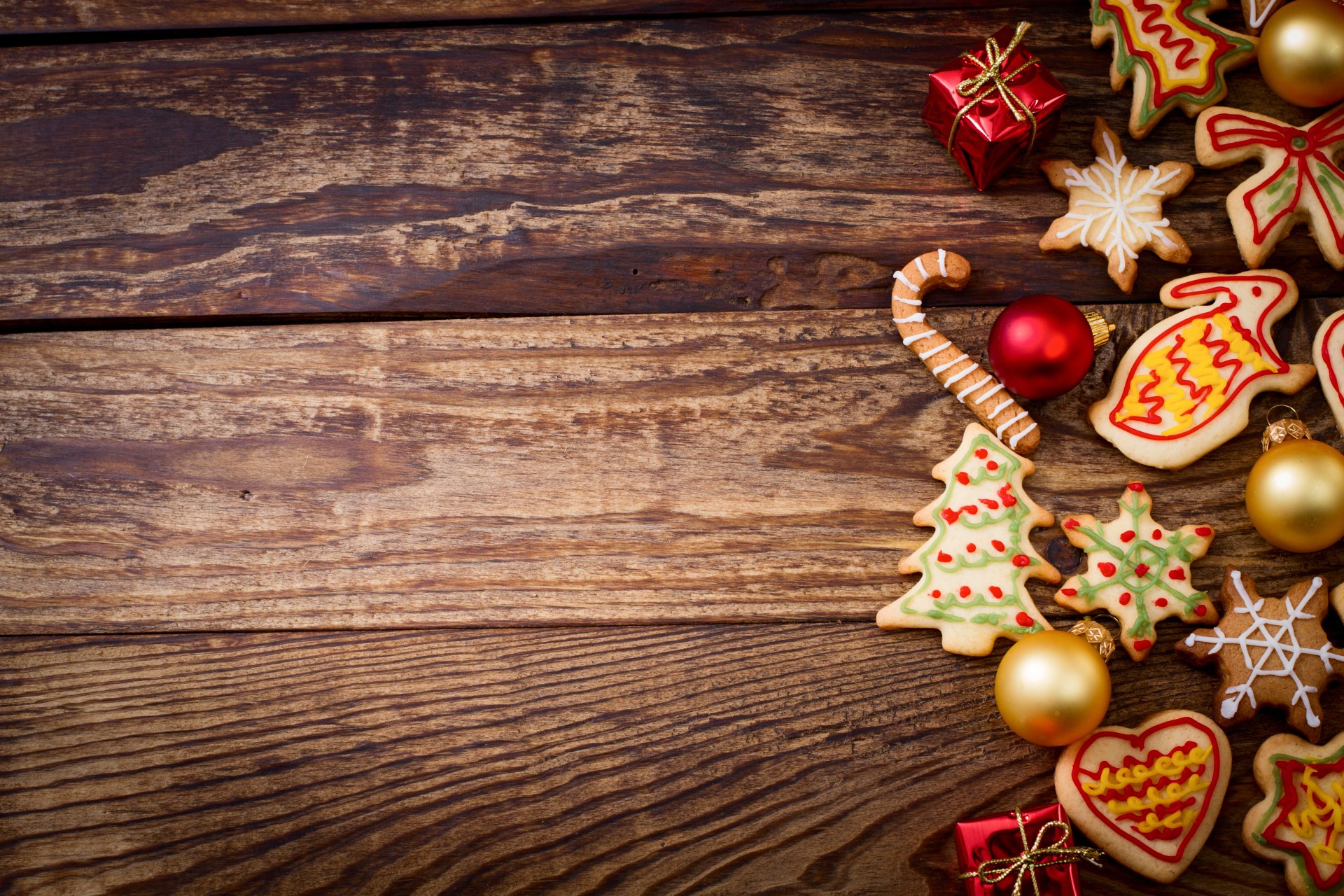 Download Gingerbread Cookie Christmas Ornaments Holiday Christmas 4k 