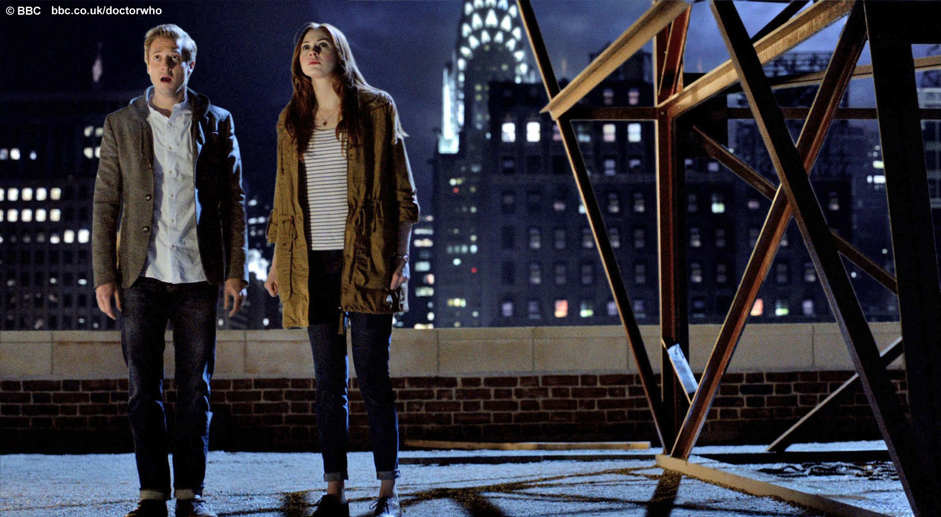 Doctor Who (2005) HD — Rooftop Encounter Wallpaper | 1920x1055 ...
