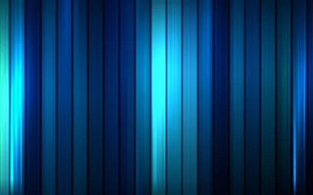 HD PC desktop wallpaper featuring an abstract pattern of vertical blue stripes with varying shades and subtle gradients.