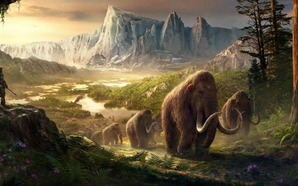 Video Game Far Cry Primal Far Cry Mammoth HD Wallpaper | Background Image