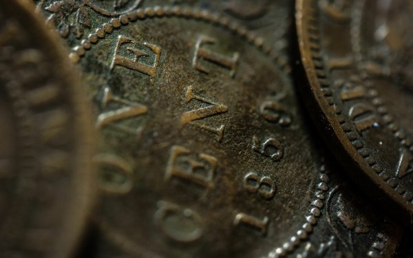 Man Made Coin Currencies Close-Up Macro Cent HD Wallpaper | Background Image