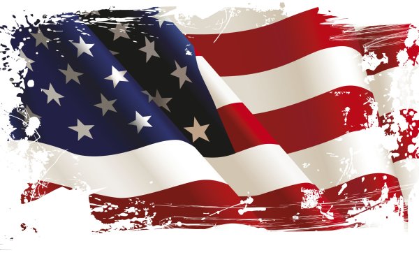 Man Made American Flag Flags Grunge Vector HD Wallpaper | Background Image