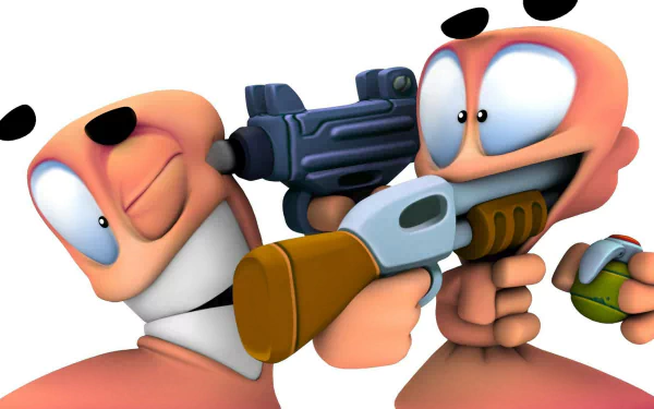 video game Worms: Open Warfare 2 HD Desktop Wallpaper | Background Image