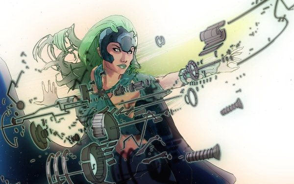 Bande-dessinées Polaris Green Hair Mutant Marvel Comics Fond d'écran HD | Image