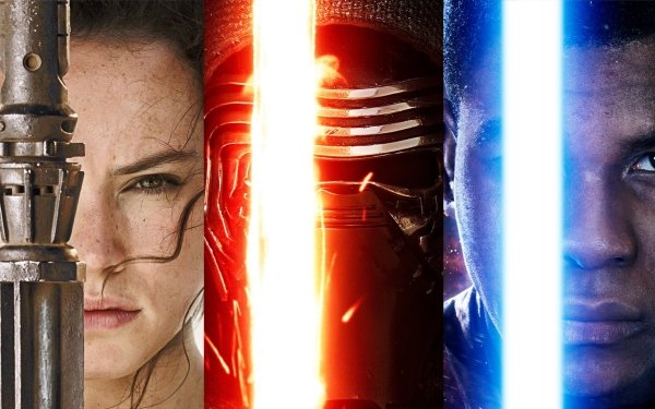 Movie Star Wars Episode VII: The Force Awakens Star Wars Kylo Ren Finn John Boyega Rey Daisy Ridley HD Wallpaper | Background Image