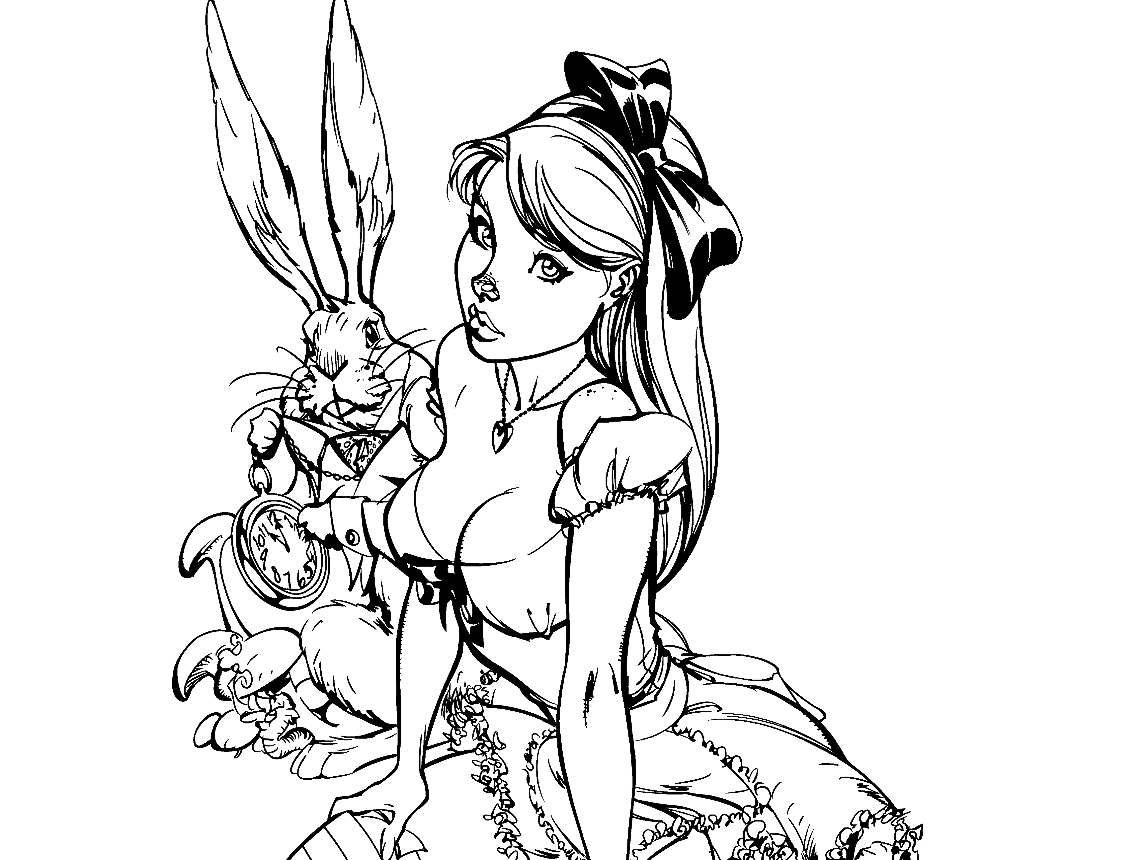 Comics Alice in wonderland HD Wallpaper | Background Image
