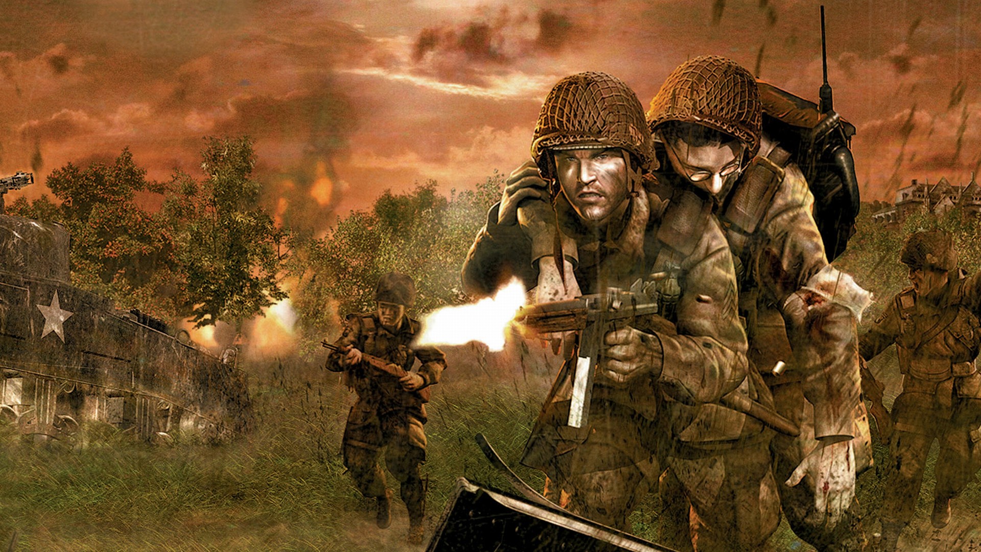 Video Game Brothers in Arms: Road to Hill 30 HD Wallpaper | Background Image