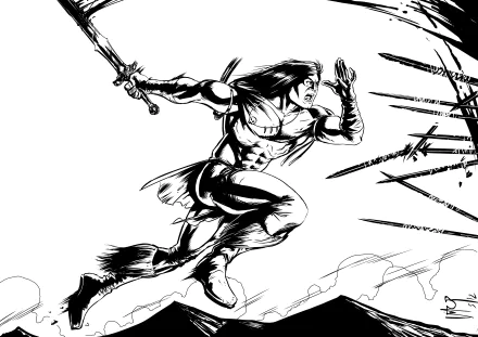 Comic Conan HD Desktop Wallpaper | Background Image