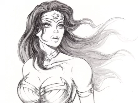 Comic Wonder Woman HD Desktop Wallpaper | Background Image