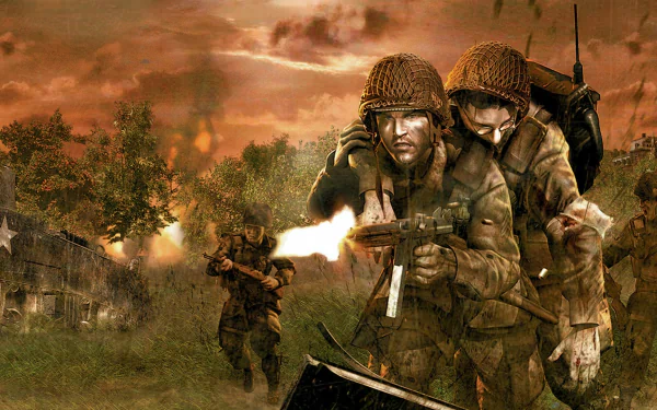 video game Brothers in Arms: Road to Hill 30 HD Desktop Wallpaper | Background Image