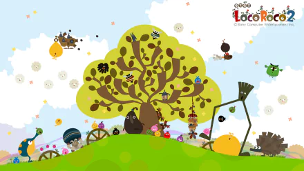 video game LocoRoco 2 HD Desktop Wallpaper | Background Image