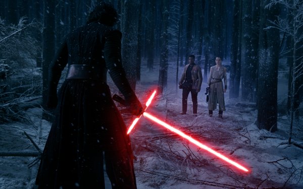 Movie Star Wars Episode VII: The Force Awakens Star Wars John Boyega Finn Rey Daisy Ridley Kylo Ren HD Wallpaper | Background Image