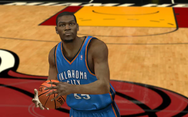 Kevin Durant video game NBA 2K12 HD Desktop Wallpaper | Background Image