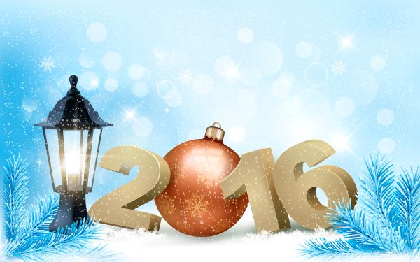 Holiday New Year 2016 New Year HD Wallpaper | Background Image