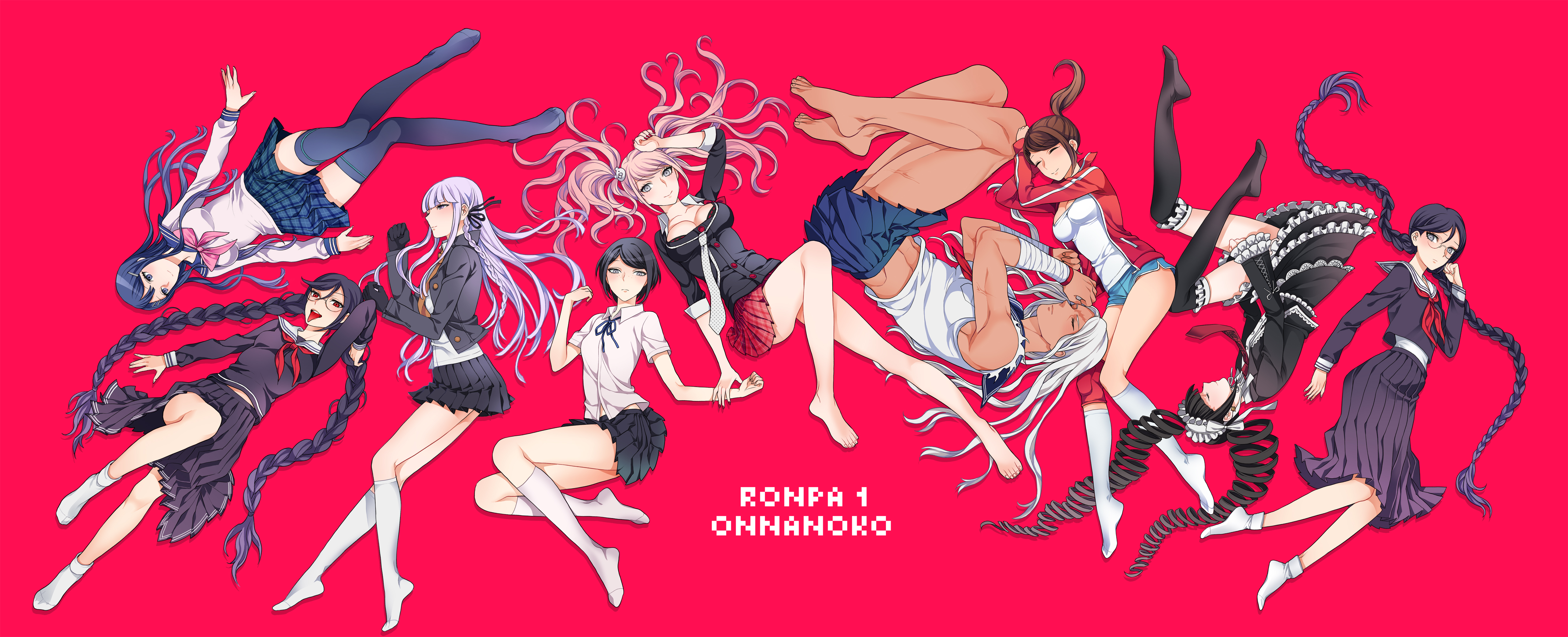 Anime Danganronpa HD Wallpaper | Background Image