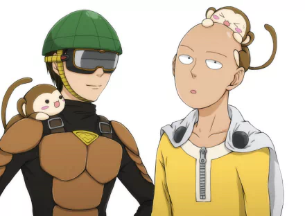  Saitama and License-less Rider by 花猫桃天