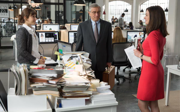 Anne Hathaway Robert De Niro movie The Intern HD Desktop Wallpaper | Background Image