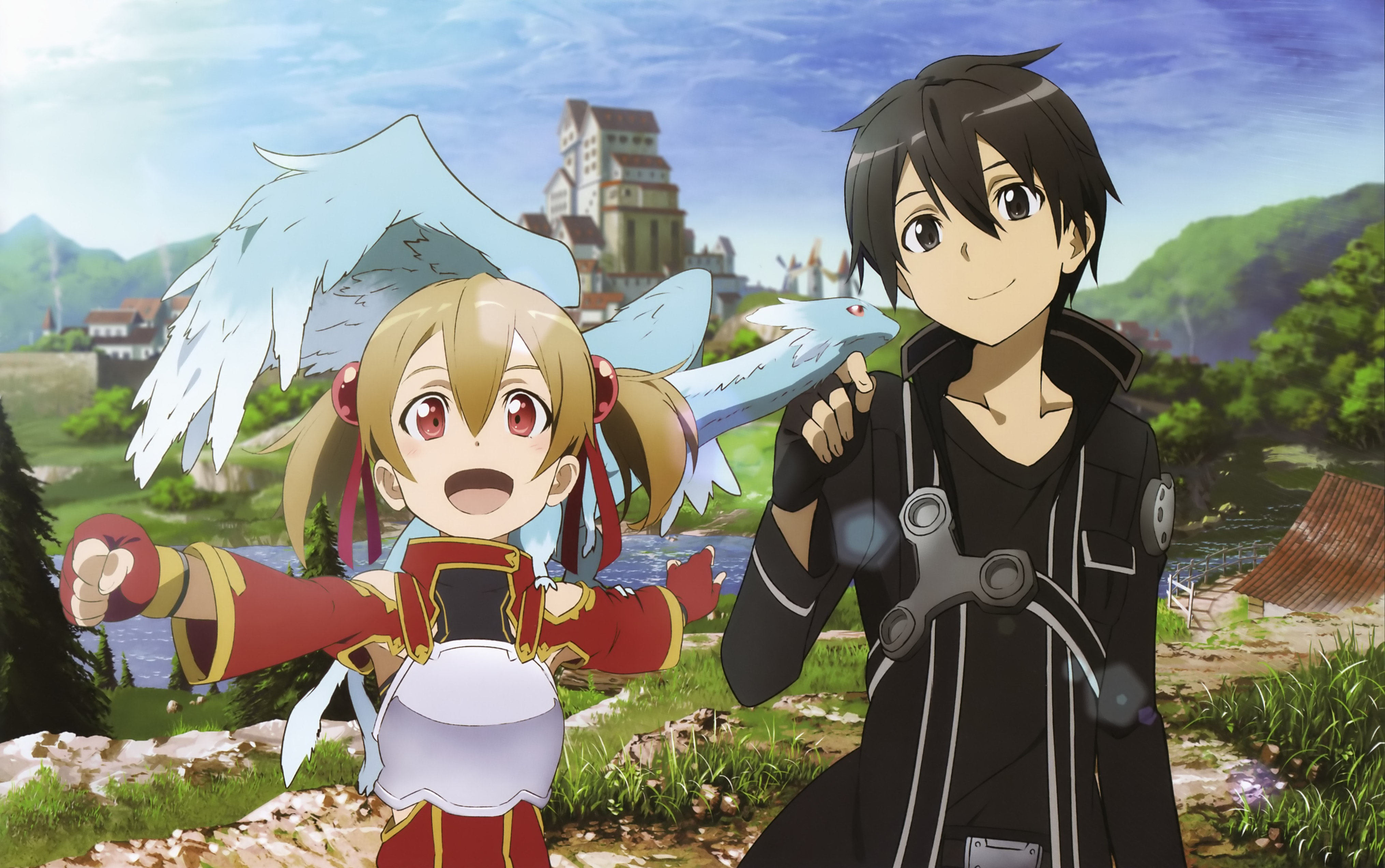 Silica and Kirito 4k Ultra HD Wallpaper | Background Image ...