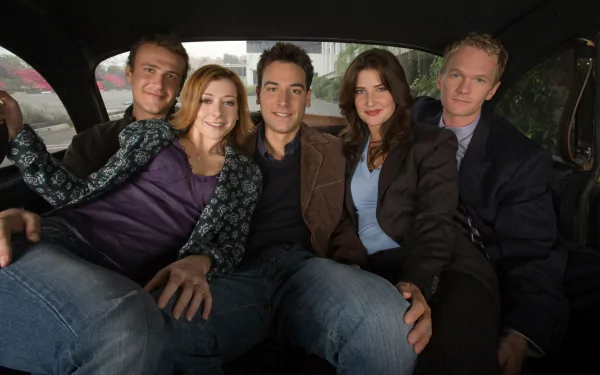 Neil Patrick Harris Barney Stinson Marshall Eriksen Jason Segel Josh Radnor Ted Mosby Robin Scherbatsky Alyson Hannigan Lily Aldrin Cobie Smulders TV Show How I Met Your Mother HD Desktop Wallpaper | Background Image