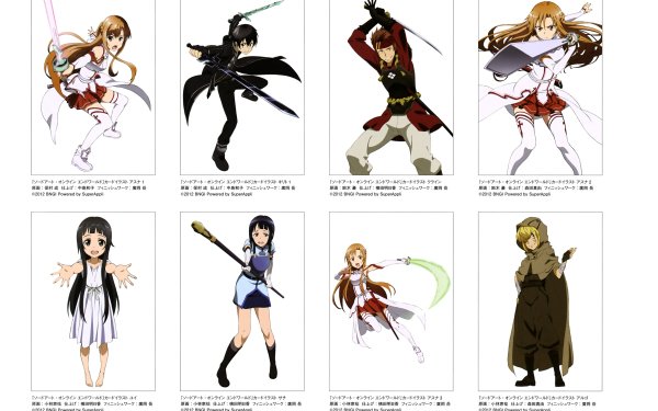 Anime Sword Art Online Asuna Yuuki Kirito Klein Yui Sachi Argo HD Wallpaper | Hintergrund