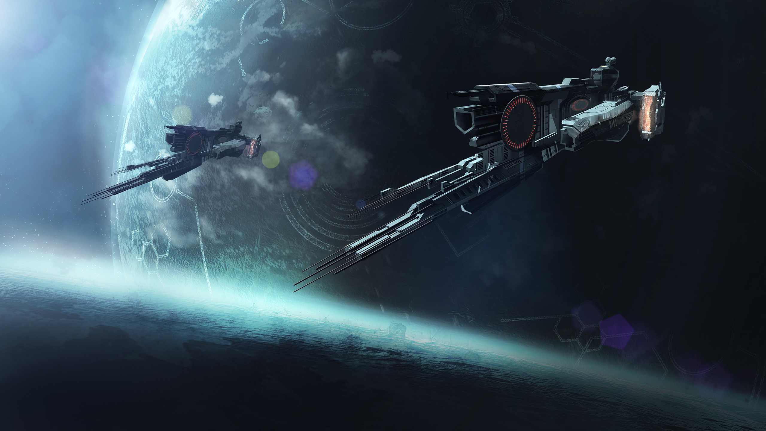 Spaceship HD Wallpaper | Background Image | 2560x1440 ...