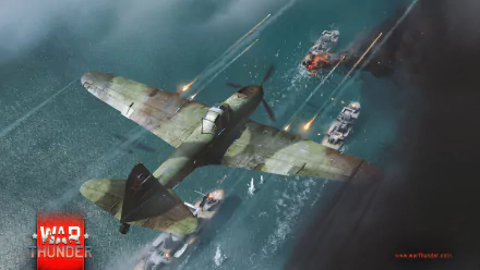  War Thunder Dropping Bombs Wallpaper
