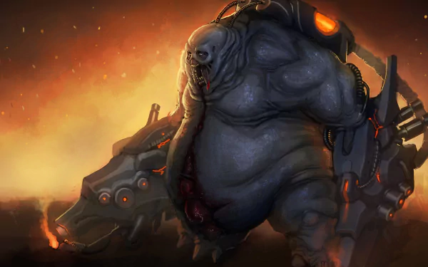 video game Final Doom HD Desktop Wallpaper | Background Image