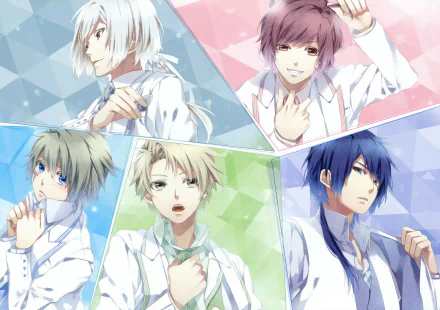 Akito Shukuri Kakeru Yuiga Senri Ichinose Heishi Otomaru Sakuya Nijou Anime Norn9: Norn + Nonette HD Desktop Wallpaper | Background Image