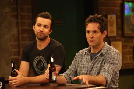 Mac (It's Always Sunny in Philadelphia) Rob McElhenney Dennis Reynolds Glenn Howerton TV Show It's Always Sunny In Philadelphia HD Desktop Wallpaper | Background Image
