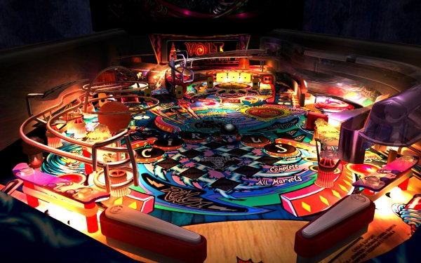 Video Game Pinball Arcade HD Wallpaper | Background Image