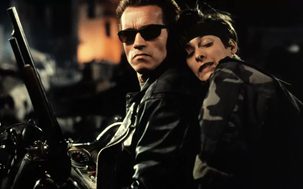 Arnold Schwarzenegger movie Terminator 2: Judgment Day HD Desktop Wallpaper | Background Image