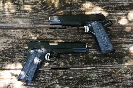 pistol gun man made Springfield Armory 1911 Pistol HD Desktop Wallpaper | Background Image