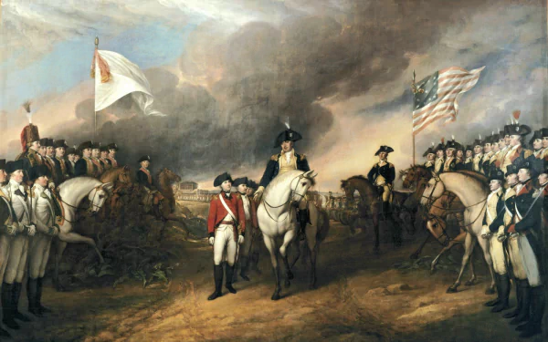  Surrender of Lord Cornwallis by John Trumbull