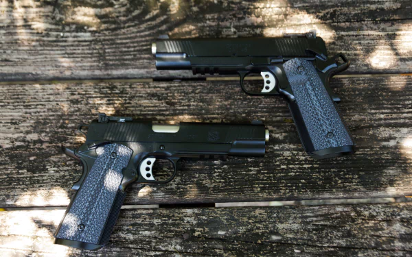 pistol gun man made Springfield Armory 1911 Pistol HD Desktop Wallpaper | Background Image