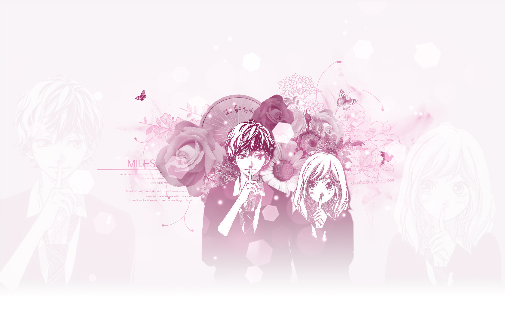 Anime Ao Haru Ride HD Wallpaper by Kohaku-Art