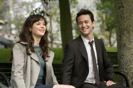 Zooey Deschanel Summer Finn Joseph Gordon-Levitt Tom Hansen movie 500 Days Of Summer HD Desktop Wallpaper | Background Image