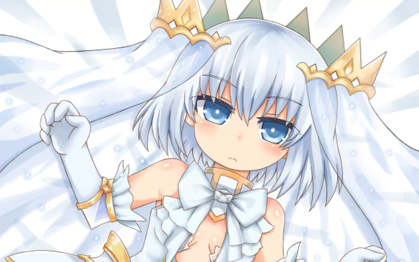 aqua eyes white hair Anime Date A Live HD Desktop Wallpaper | Background Image