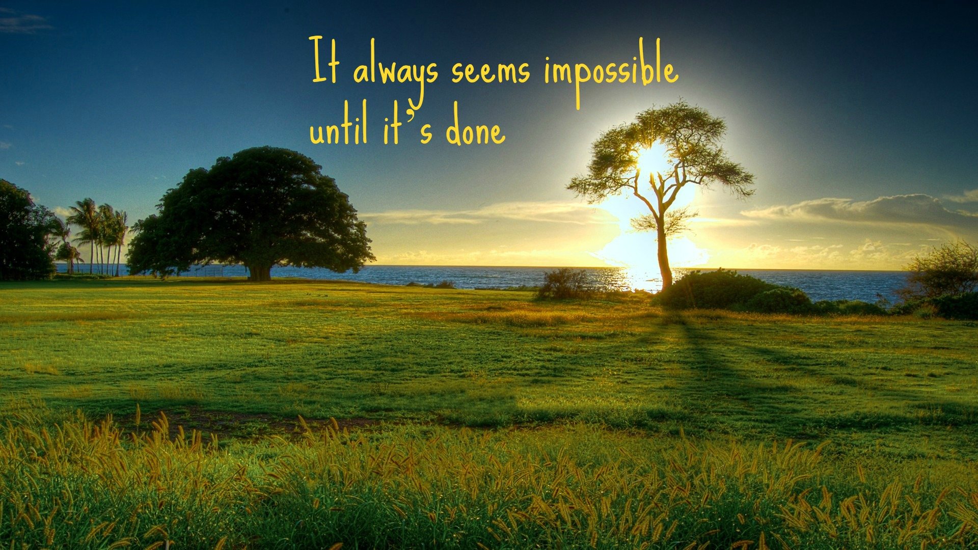Motivational Cosmic HD Wallpaper You Can Do This Inspiration By RyMishRy