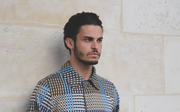 French model man Baptiste Giabiconi HD Desktop Wallpaper | Background Image