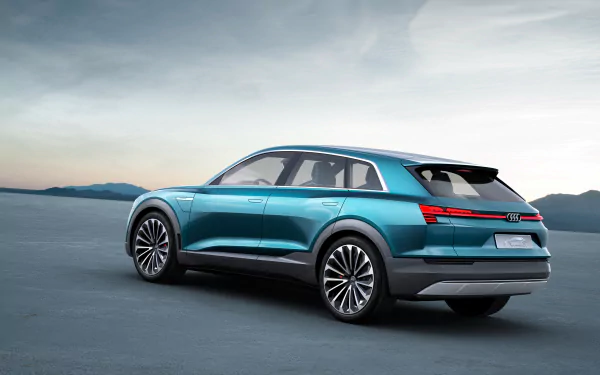 car SUV Audi vehicle Audi E-tron Quattro HD Desktop Wallpaper | Background Image